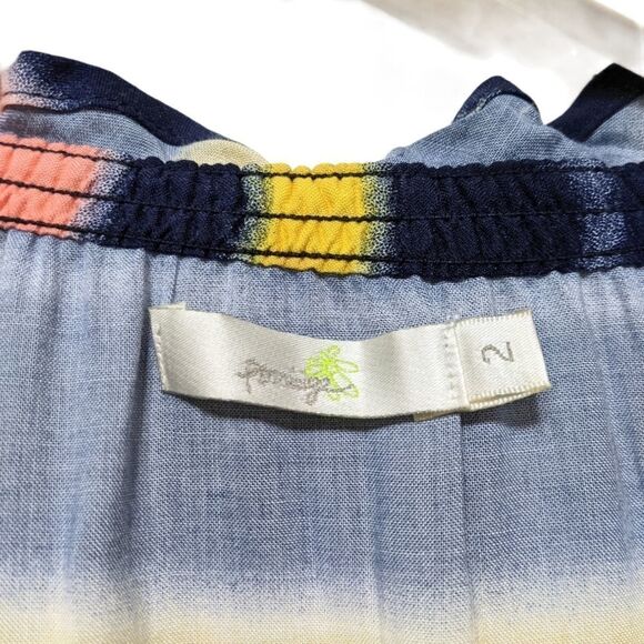 PORRIDGE Plains Ranger Striped Shirt Dress 2 - Picture 5 of 9